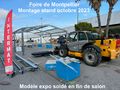 foire de montpellier debut montage foire batiments metalliques et abris camping car